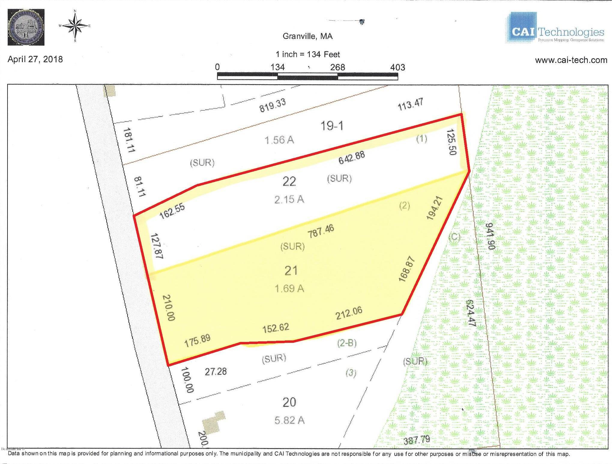 Granville Town Map
