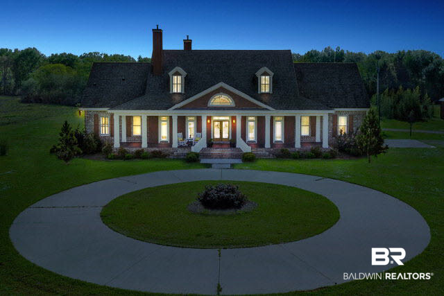 17140 Davis Road Summerdale, AL 36580 - Photo 3 of 33 What a statement this makes at twilight!