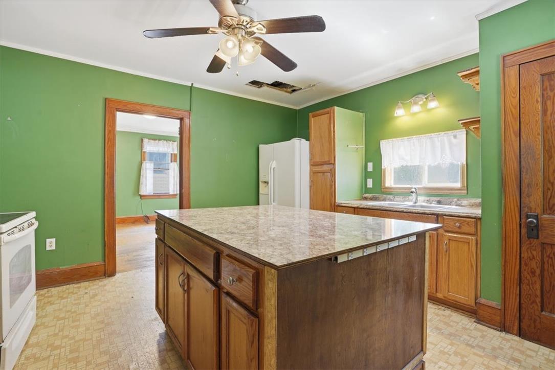 167 Main Road Lehighton, PA 18235 - Photo 16 of 41 A functional kitchen space offers a central island and convenient window above the sink.