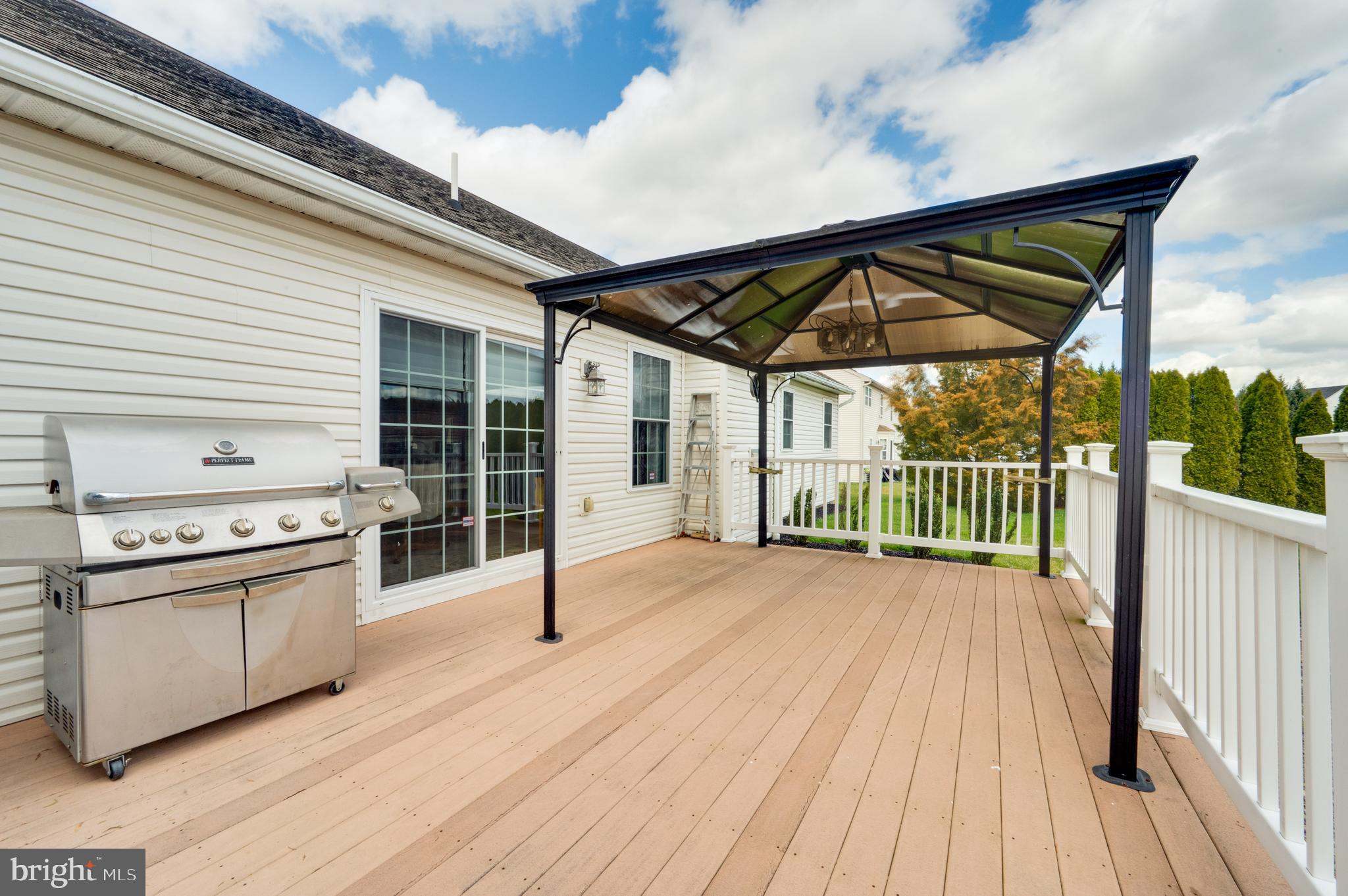 1203 Earl Road Leesport, PA 19533 - Photo 40 of 47 Rear deck w/gazebo