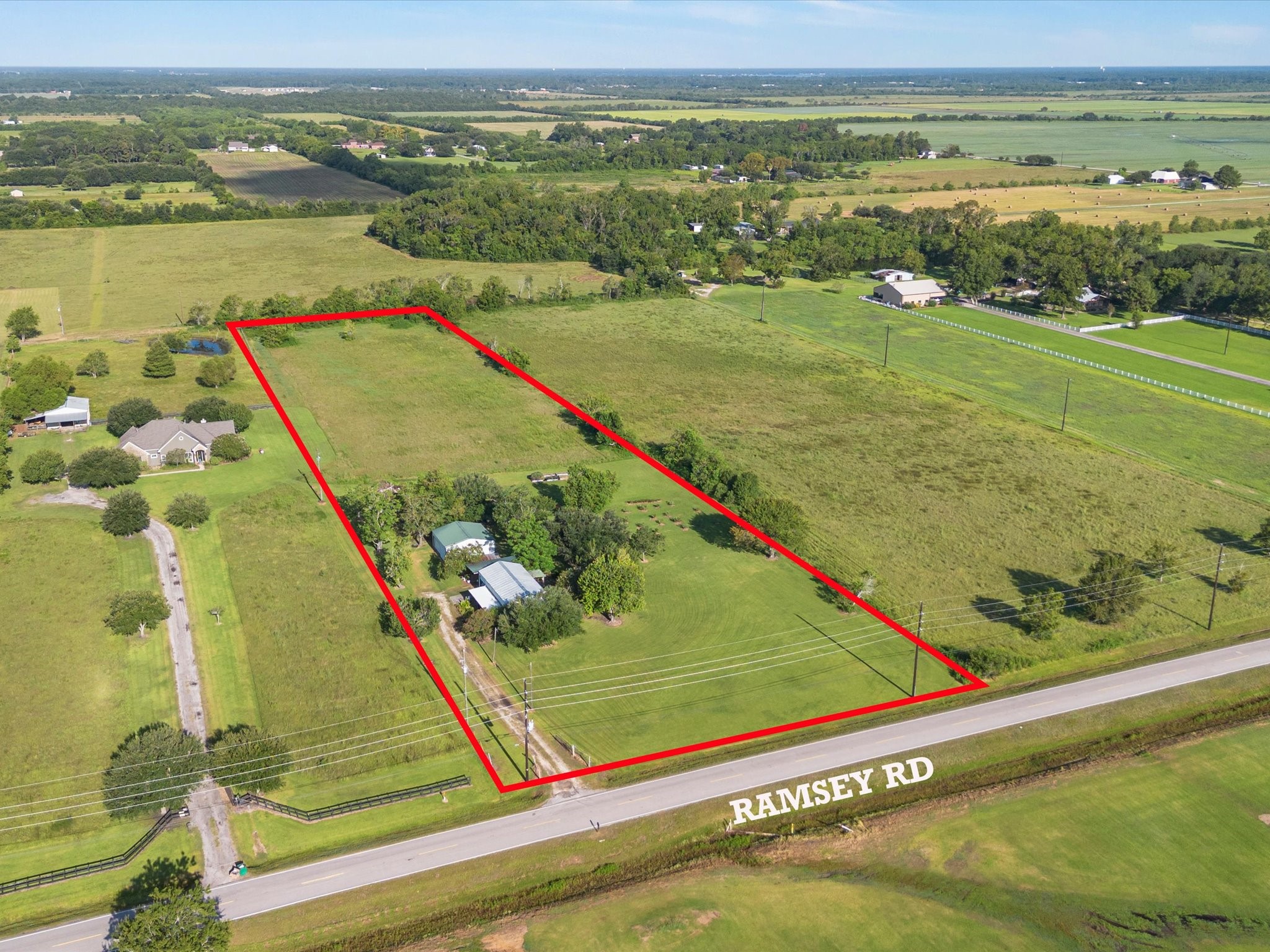 20523 Ramsey Road Crosby, TX 77532 - Photo 1 of 14 5 beautiful acres! cleared and well maintained.