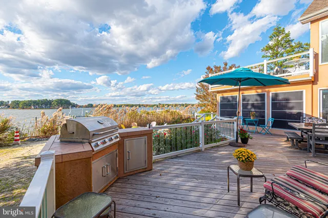 a view of a terrace with chairs