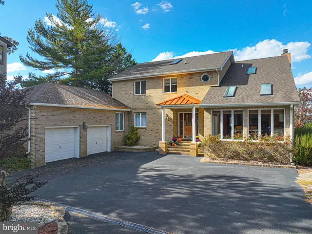 an aerial view of residential houses