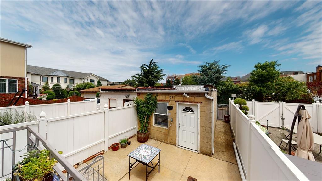 83 Gravesend Neck Road Brooklyn, NY 11223 - Photo 22 of 27 a view of a white house next to a yard