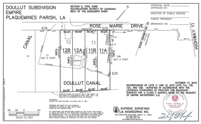 $100,000 | 0 Lot 11a On Rose Marie Drive, Buras, LA 70041