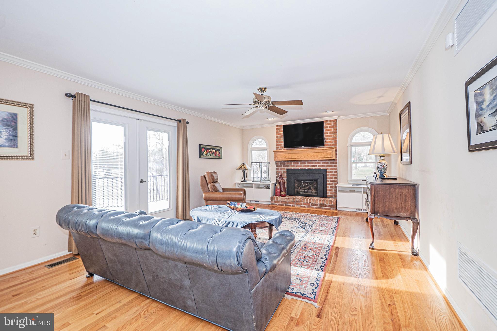 2875 Talbert Road Finksburg, MD 21048 - Photo 27 of 48 Family Room-New Doors-Gas fireplace