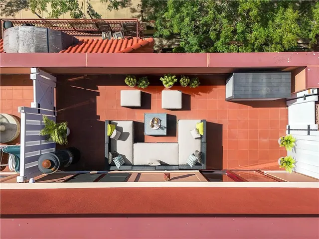 a front view of a building with entryway