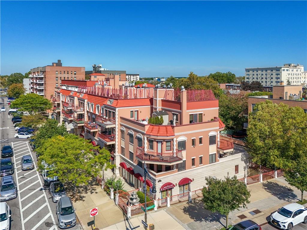 3165 Emmons Avenue, Unit PH3N Brooklyn, NY 11235 - Photo 31 of 33 a view of a building with a garden
