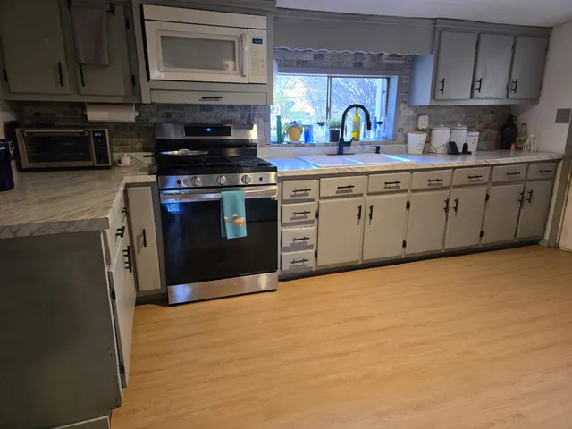 a view of a room with storage and utility