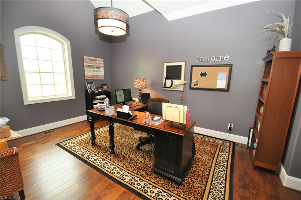 5849 Pepper Road Oak Ridge, NC 27310 - Photo 3 of 28 Your office is open and bright