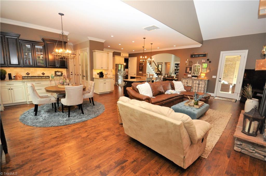 5849 Pepper Road Oak Ridge, NC 27310 - Photo 9 of 28 Entertaining is a cinch with open spaces and conversation areas