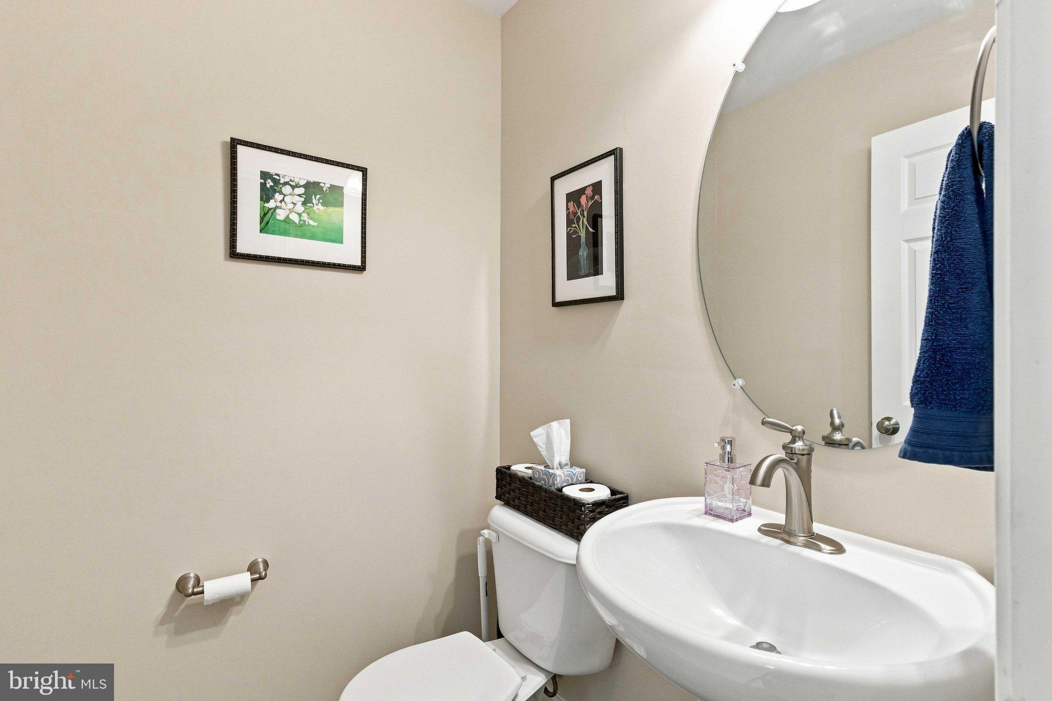 50 Pheasant Ridge Road Dillsburg, PA 17019 - Photo 11 of 39 Chic half-bath with modern accents.