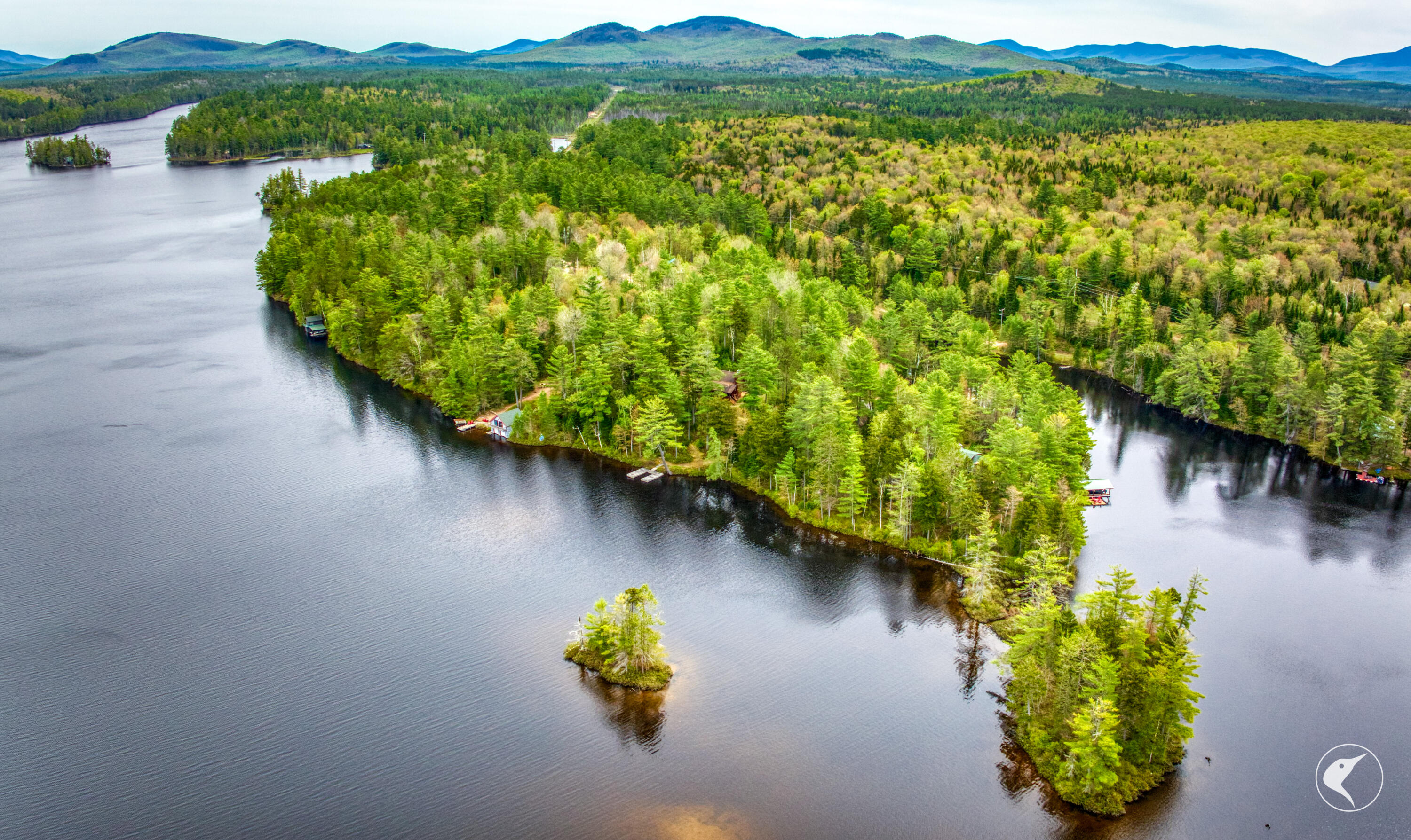167 Vosburgh Road Rainbow Lake, NY 12976 - Photo 4 of 10 DJI_20260523113435_0989_D