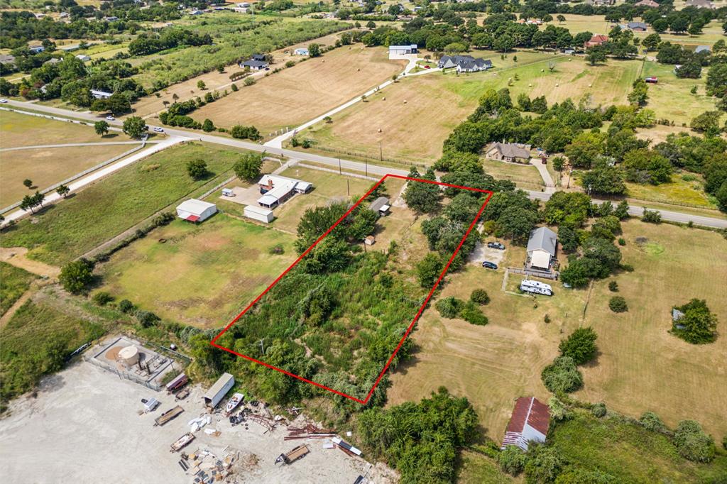 7329 Drury Cross Road Burleson, TX 76028 - Photo 11 of 13 Drone / aerial view featuring a rural view