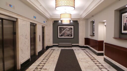 40 East 9th Street, Unit 1604 Chicago, IL 60605 - Photo 4 of 25 a view of hallway with wooden floor