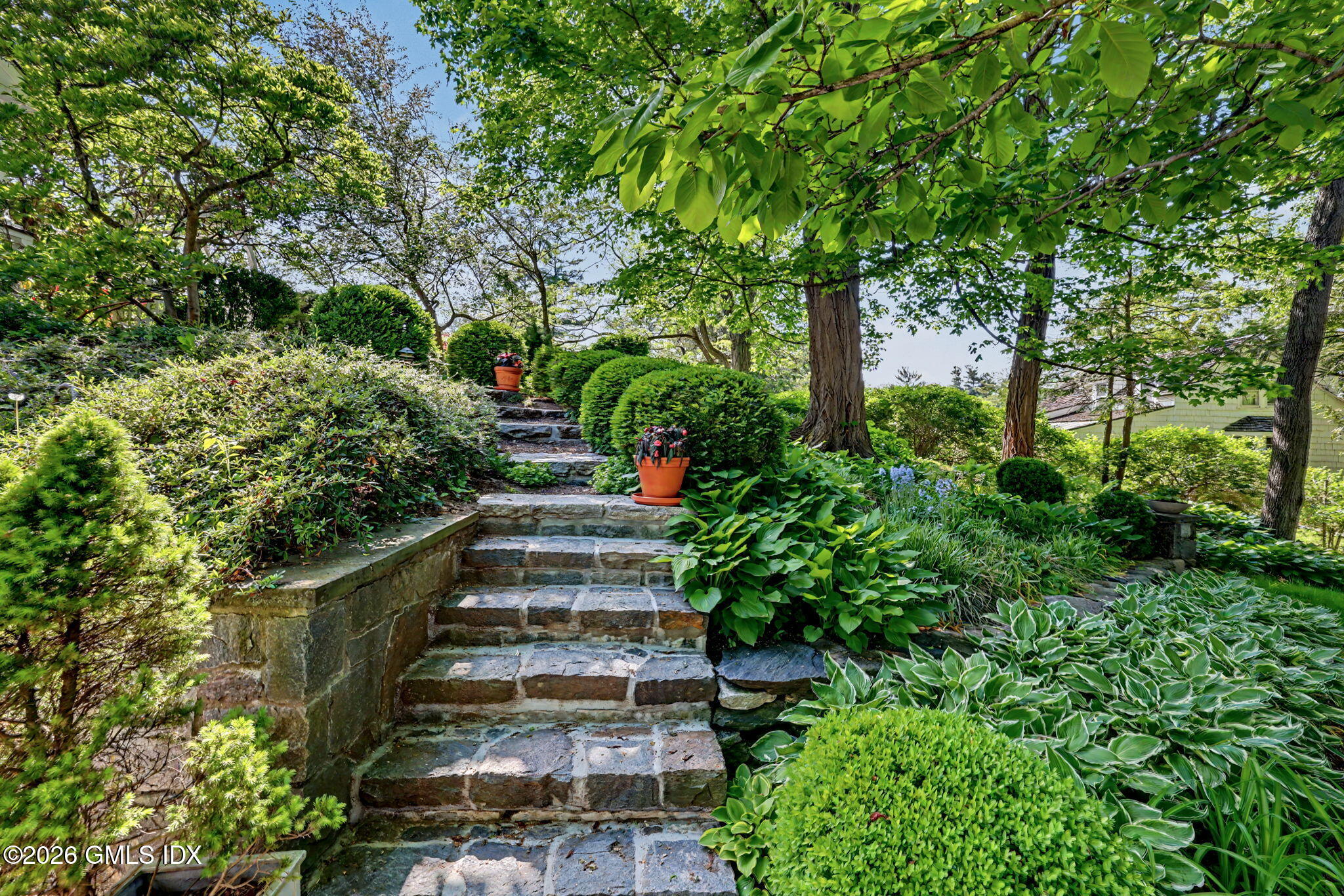 208 Bedford Road Greenwich, CT 06831 - Photo 3 of 26 208 Bedford outside Back stairs