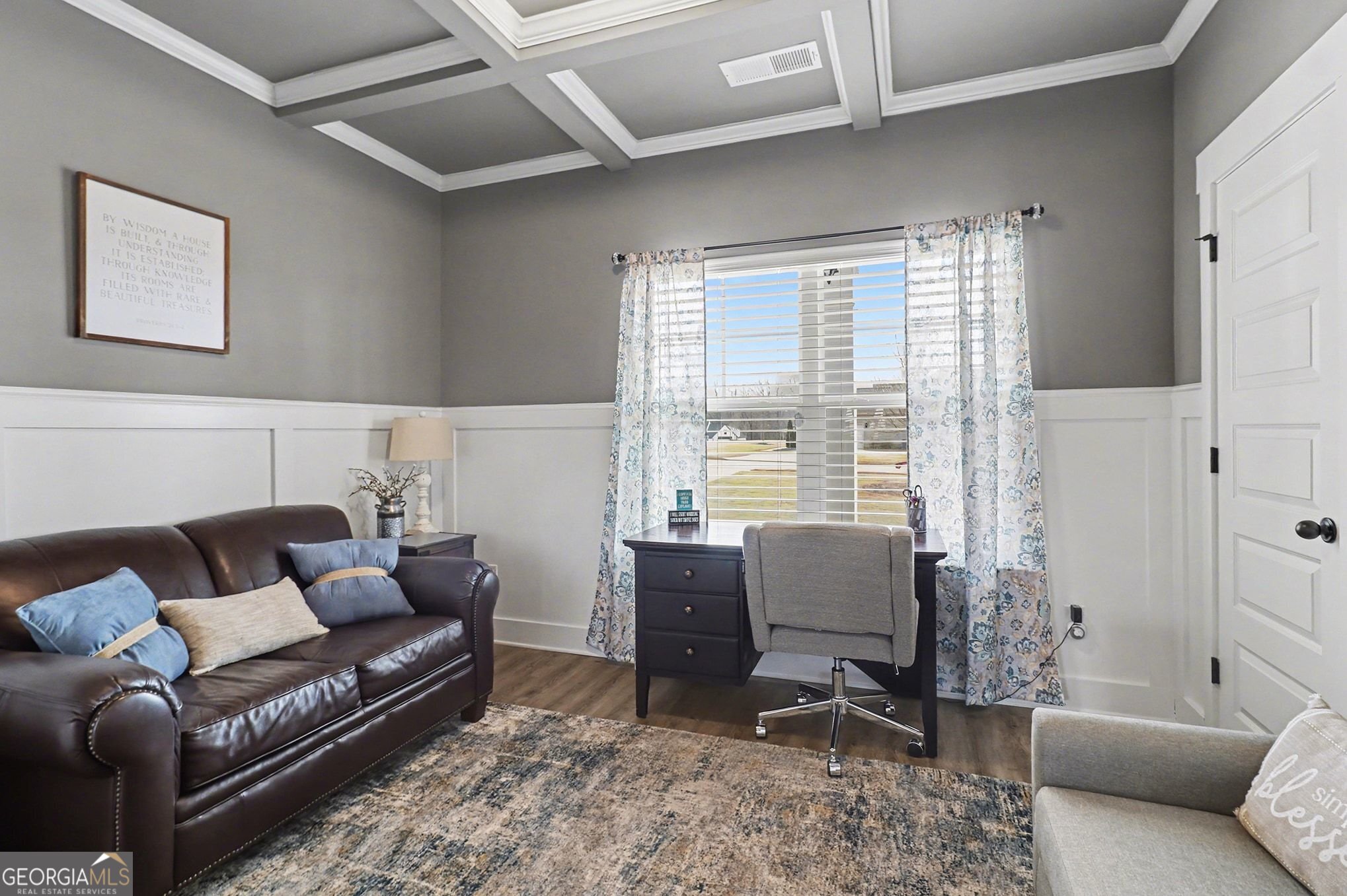 9 Union Street Newnan, GA 30263 - Photo 17 of 31 a living room with furniture and a window
