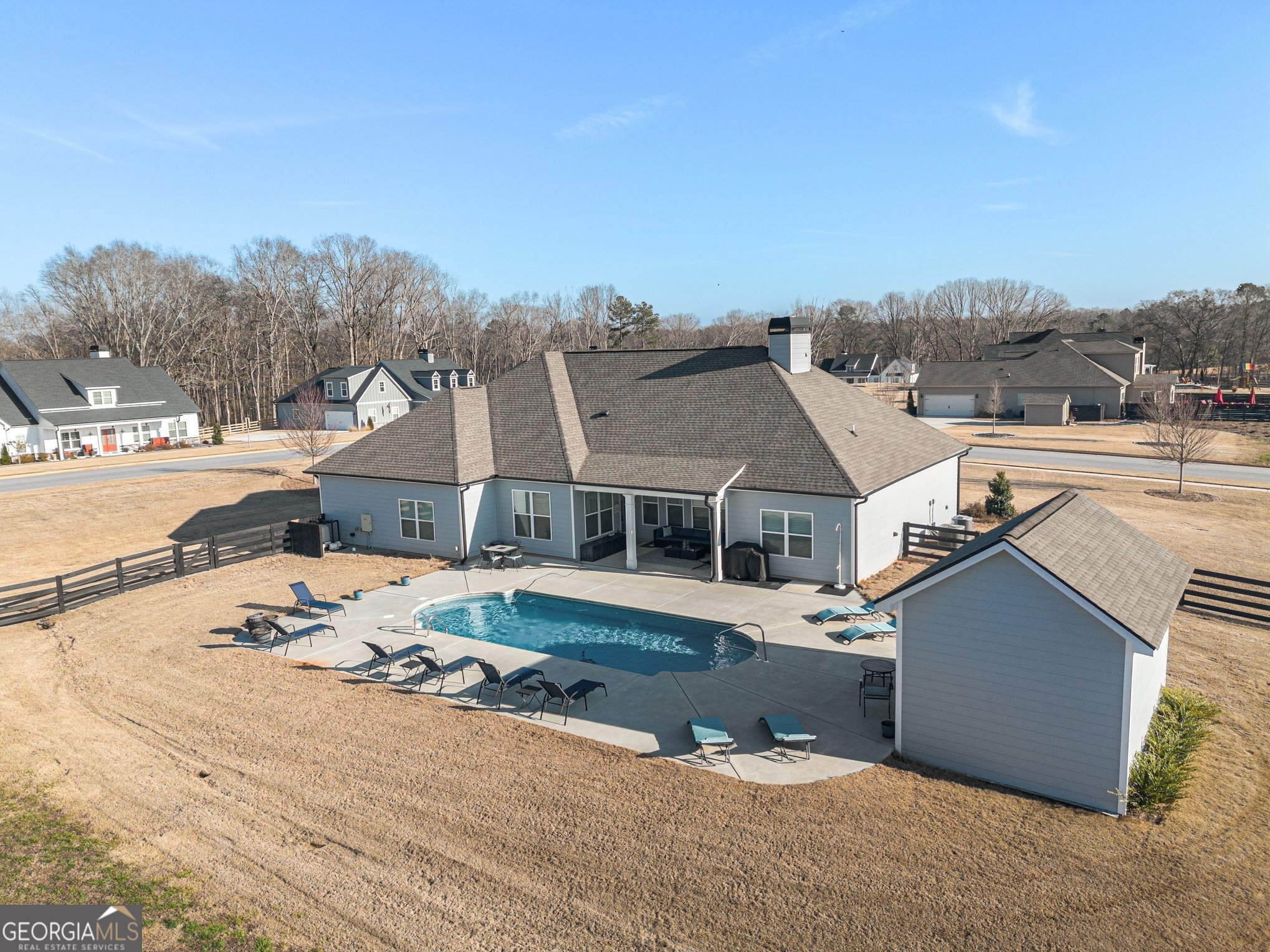 9 Union Street Newnan, GA 30263 - Photo 6 of 31 front view of a house with a yard