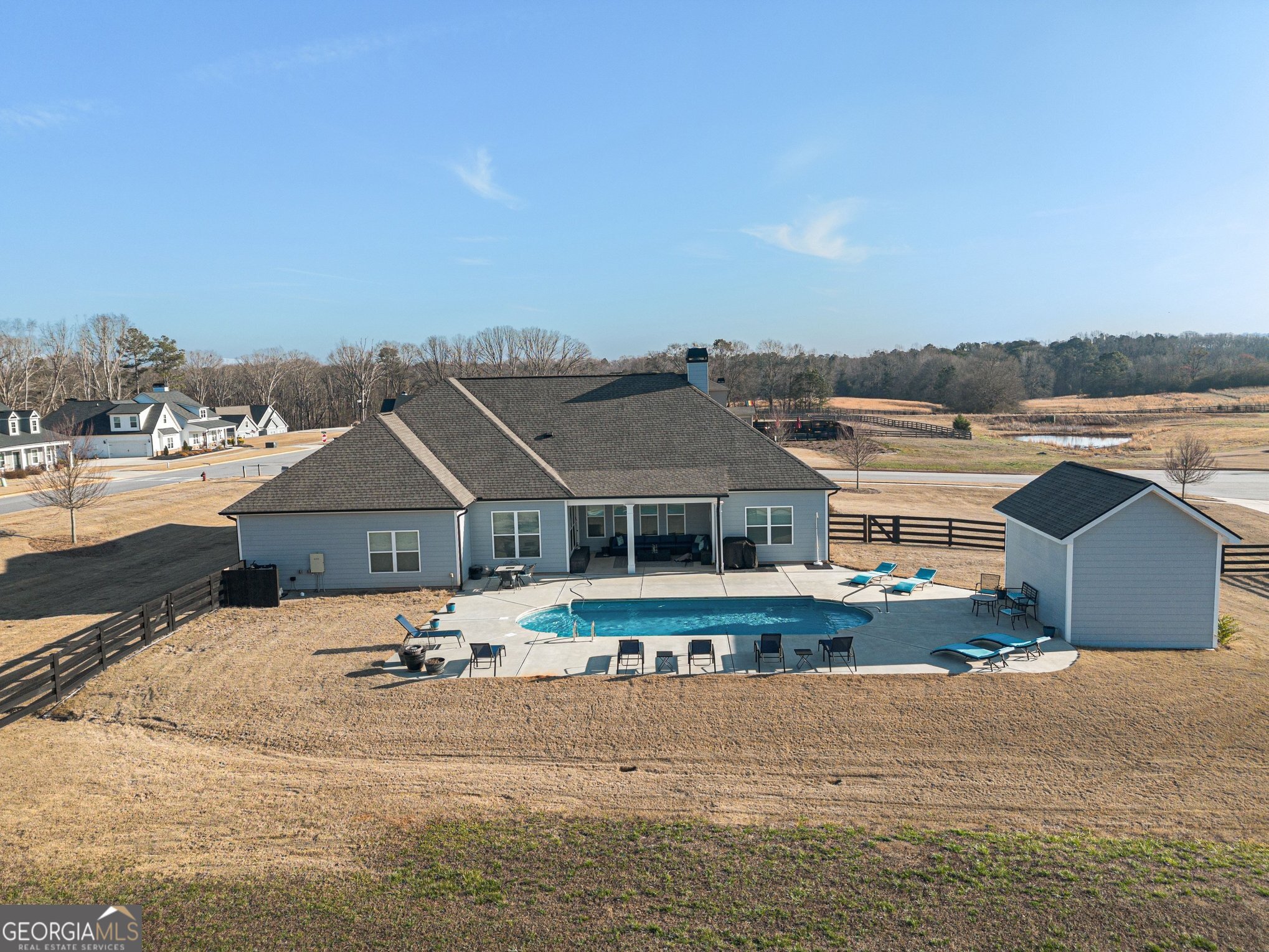 9 Union Street Newnan, GA 30263 - Photo 8 of 31 a front view of a house with a yard