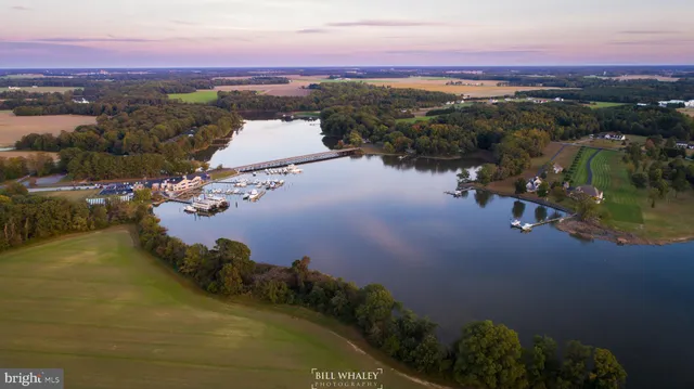 a front view of house with yard and trees in the background