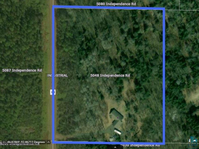 5048 Independence Road Saginaw, MN 55779 - Photo 33 of 34 PARCEL IMAGE HOME SET OFF PAVED RD FOR PRIVACY