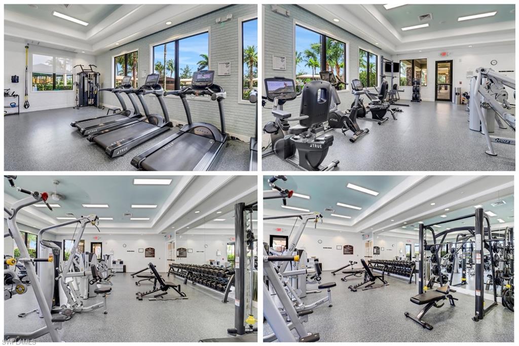 3260 Atlantic Circle Naples, FL 34119 - Photo 47 of 50 a view of a room with gym equipment