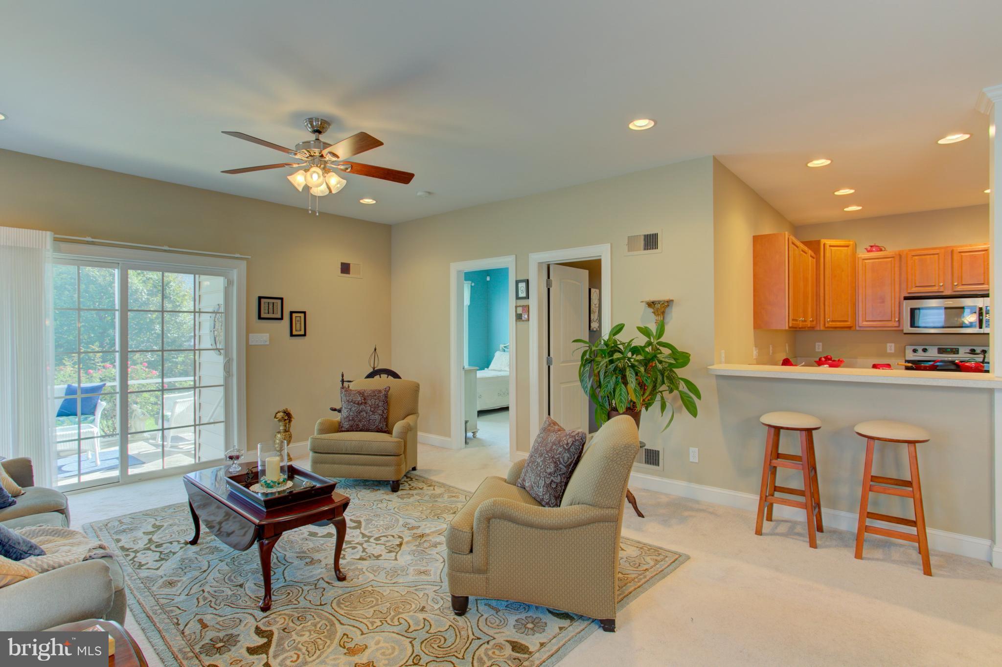 131 Baneberry Lane Lititz, PA 17543 - Photo 3 of 26 a living room with furniture a dining table and a potted plant