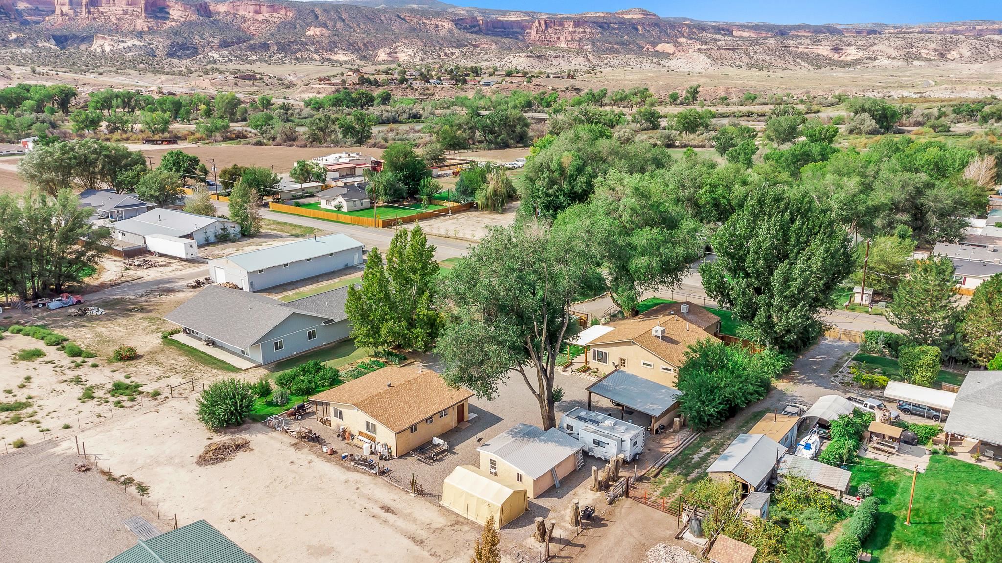 962-17 17 1/4 Road Fruita, CO 81521 - Photo 28 of 37 an aerial view of residential house with green space