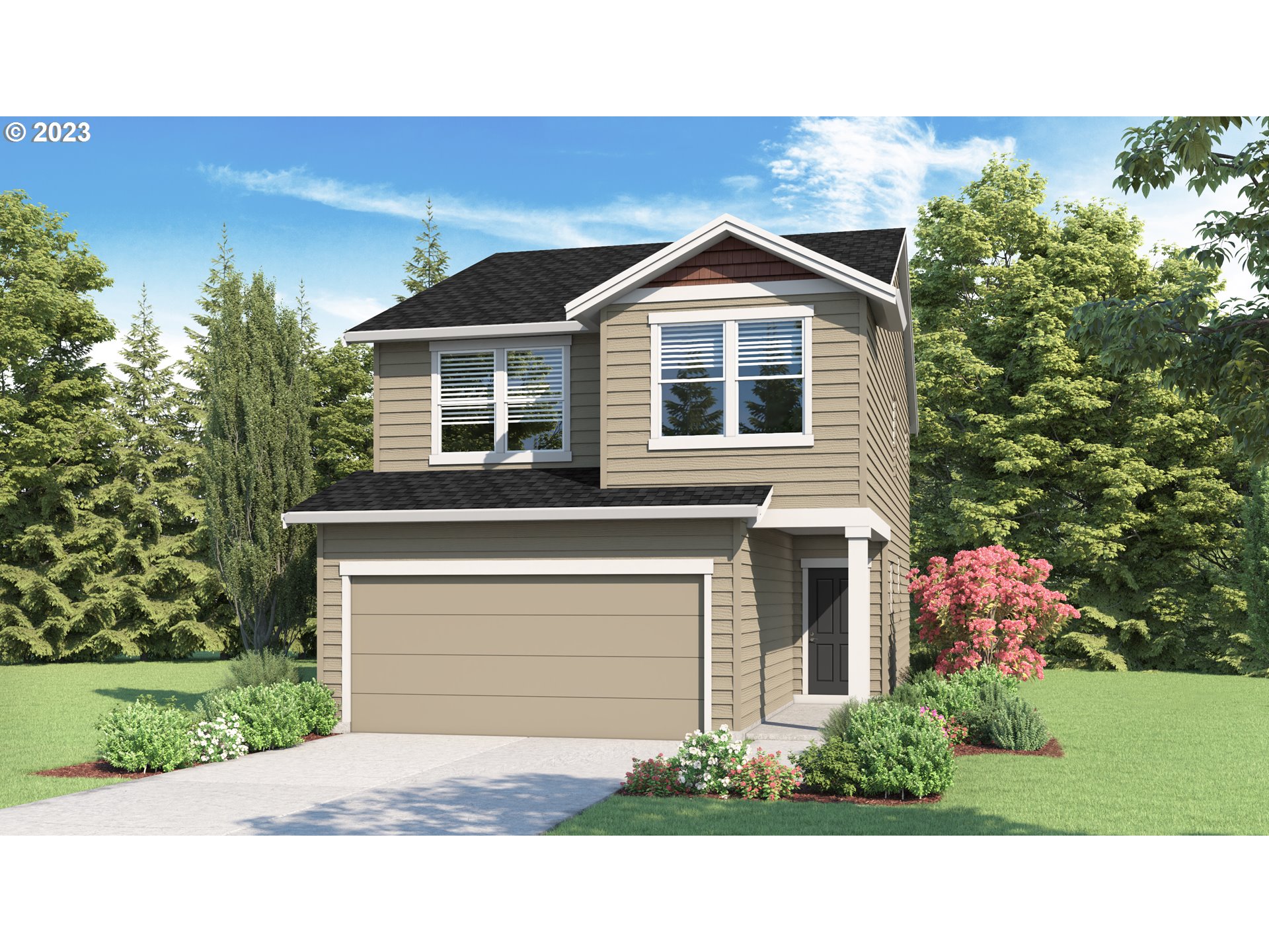 2916 V Street Springfield, OR 97477 - Photo 1 of 14 a front view of a house with a yard