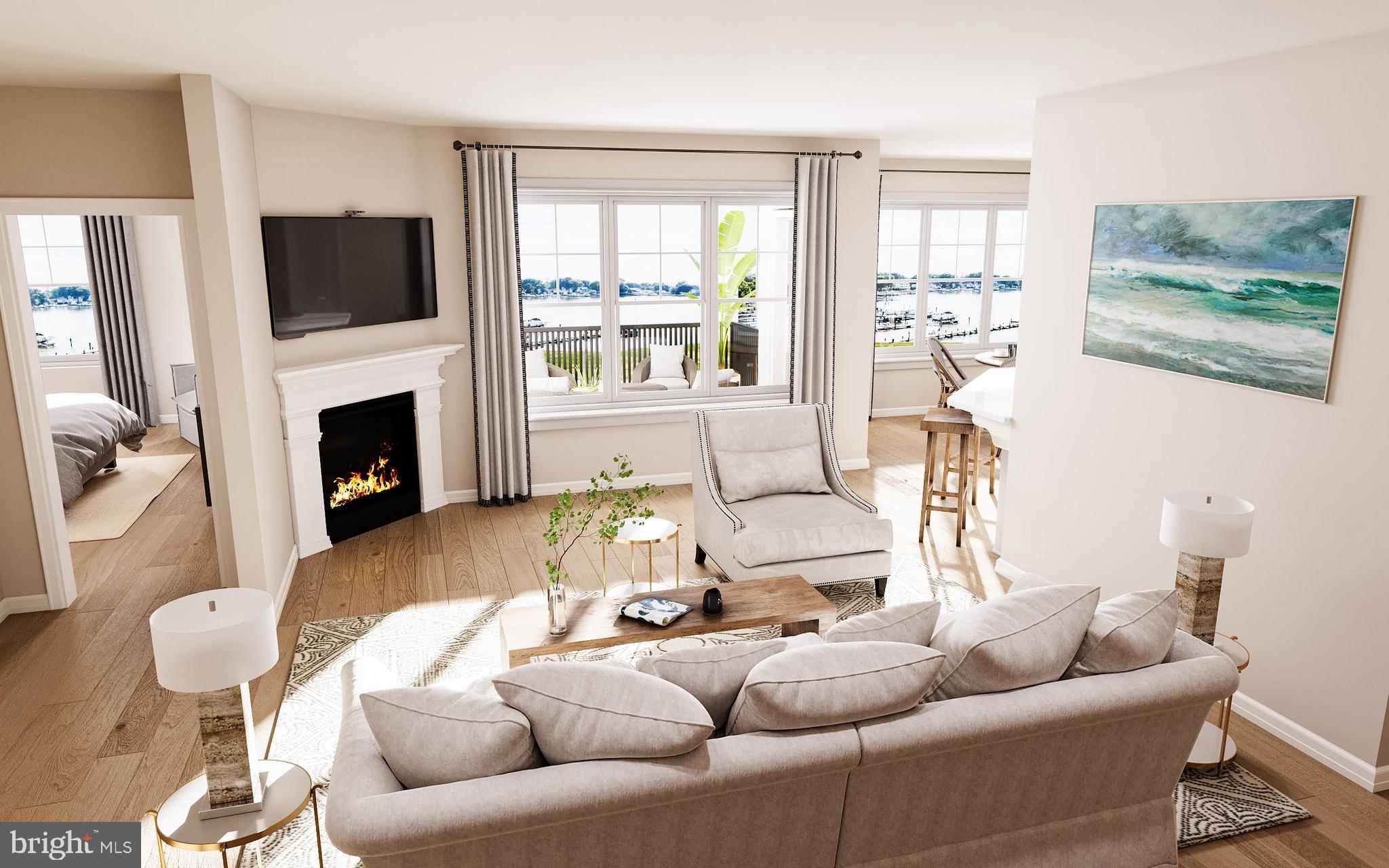 1414 Burke Road, Unit 302 Middle River, MD 21220 - Photo 4 of 8 Add a fireplace for extra charm!