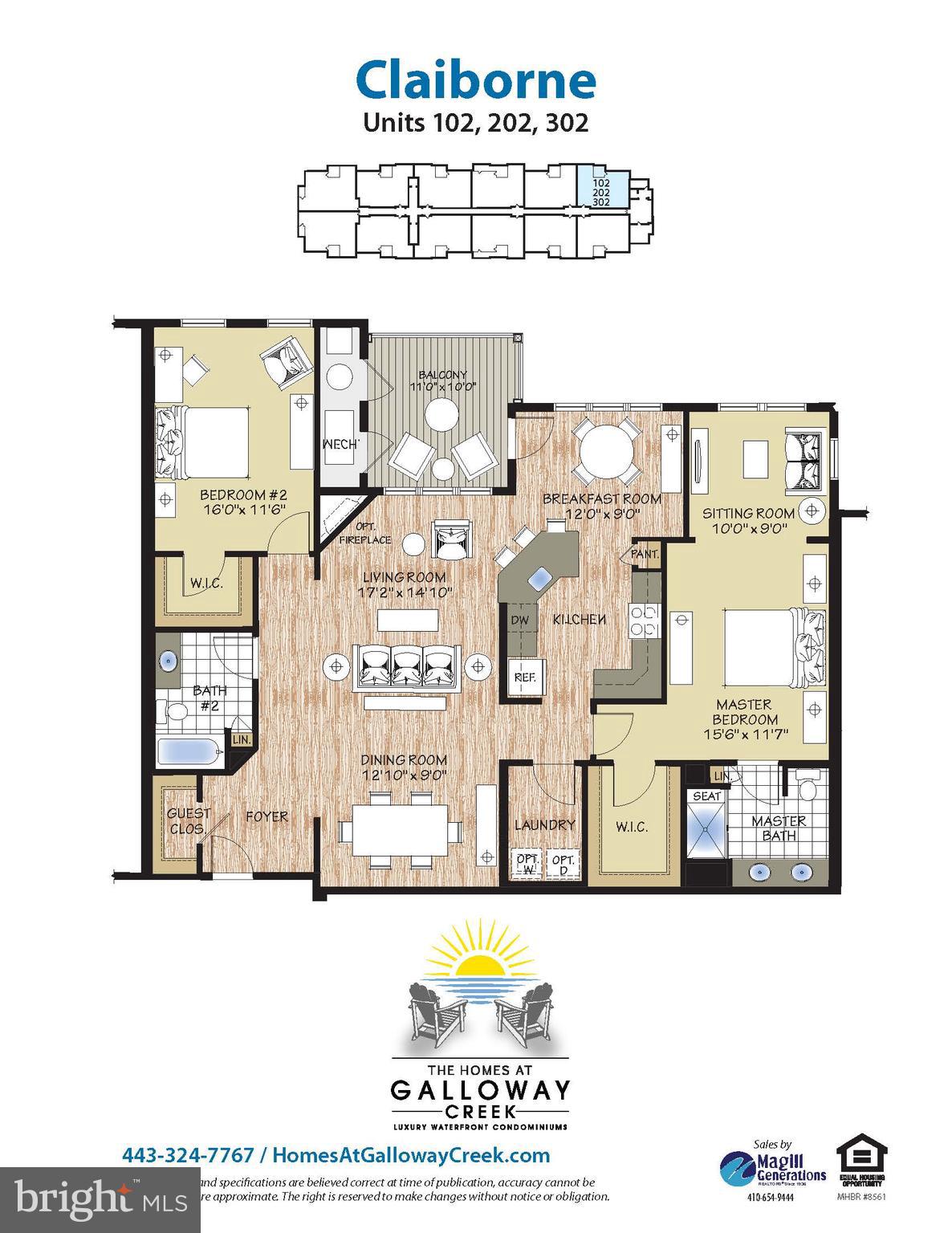 1414 Burke Road, Unit 302 Middle River, MD 21220 - Photo 8 of 8 Open floor plan maximizes outdoor and water views