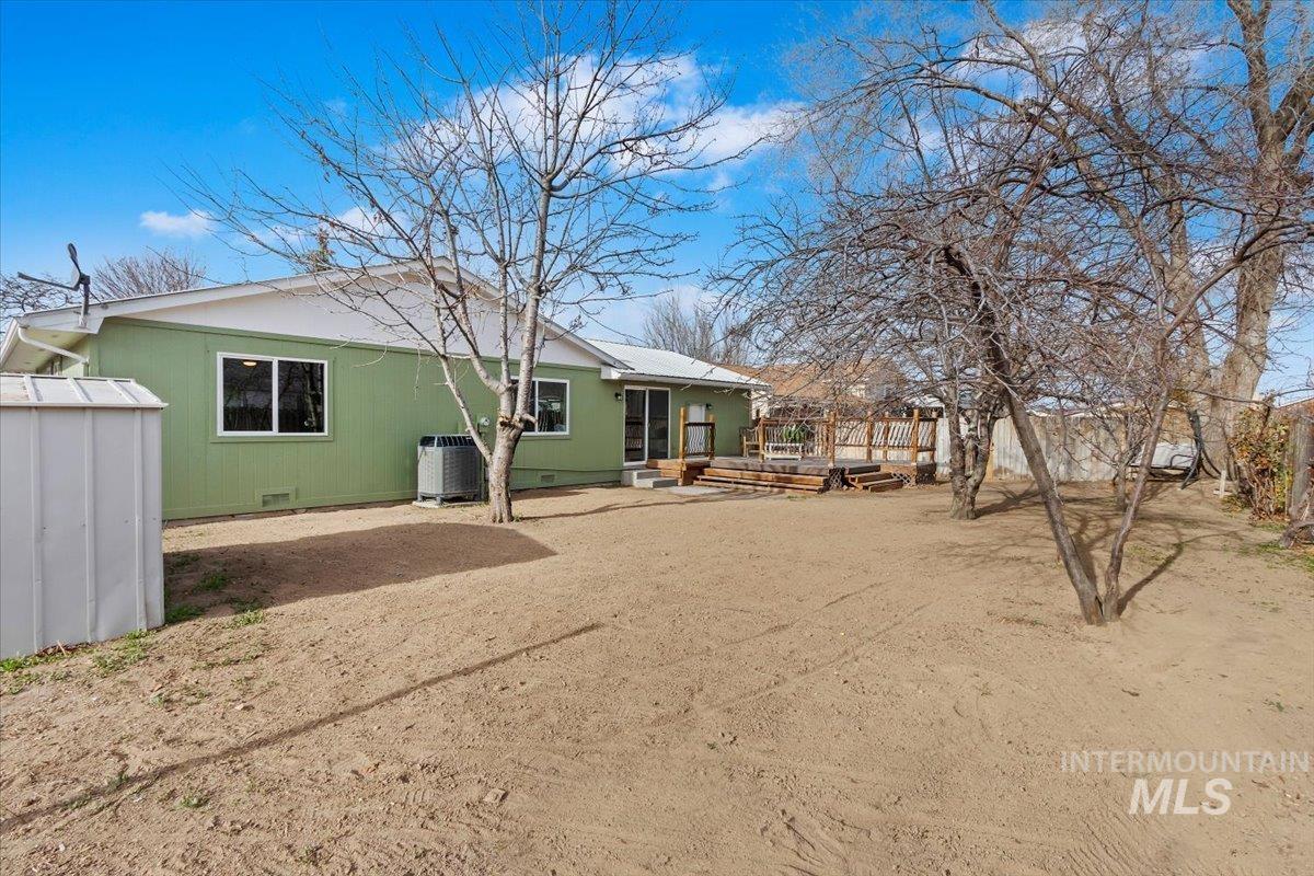 1184 Starfire Street Twin Falls, ID 83301 - Photo 31 of 34 Back of property featuring crawl space and a deck