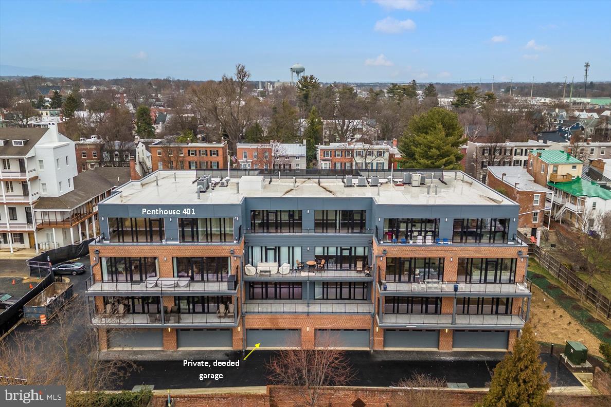 210 East 2nd Street, Unit 401 Frederick, MD 21701 - Photo 42 of 51 a view of a large building with a city view
