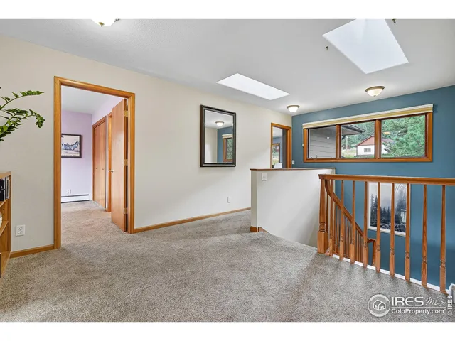 a view interior of a house with wooden floor and windows