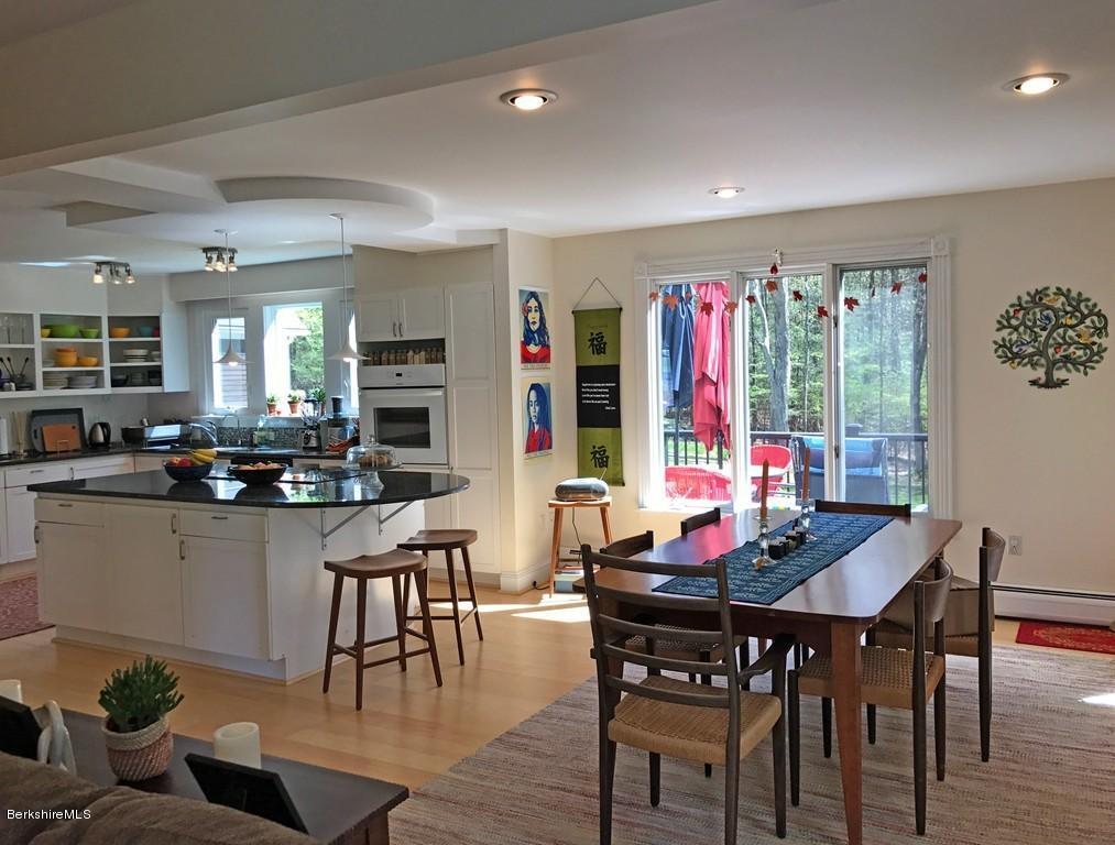 7 Cider Mill Road Williamsburg, MA 01039 - Photo 5 of 30 a view of a dining room with furniture window and outside view