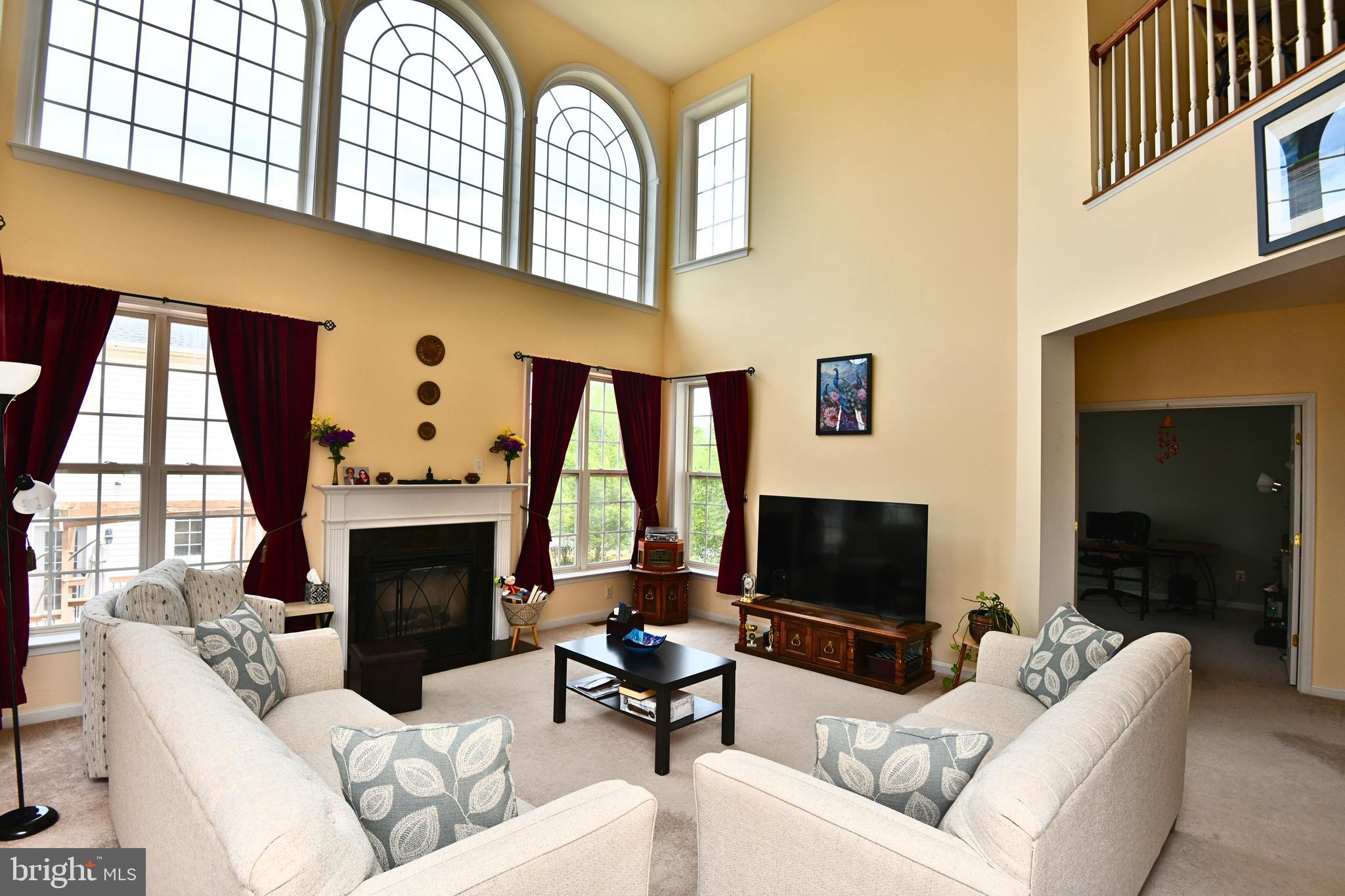 Two Story Family Room