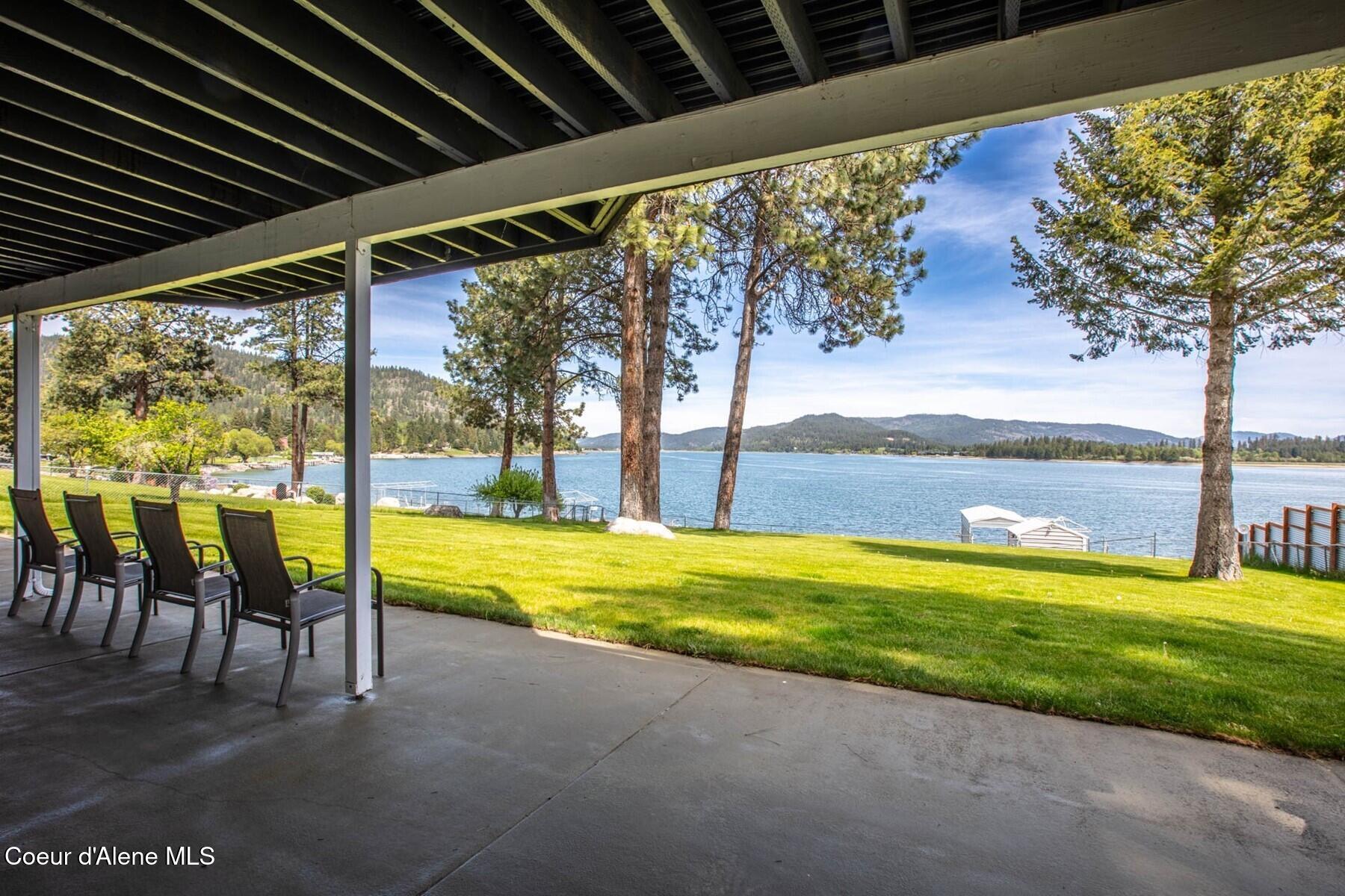 433 Campbell Point Road Laclede, ID 83841 - Photo 64 of 70 Covered Patio at Lawns Edge