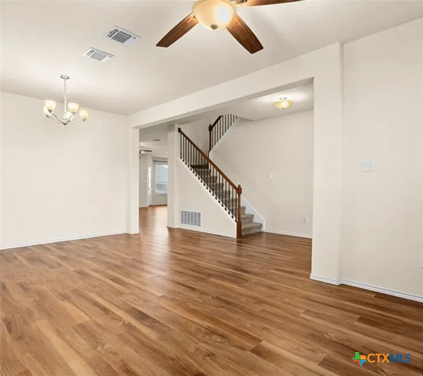 5561 Perdita Drive Belton, TX 76513 - Photo 4 of 24 a view of entryway and hall with wooden floor