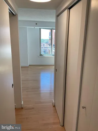a view of an front door