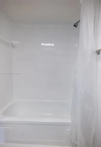 a close up of a bathtub