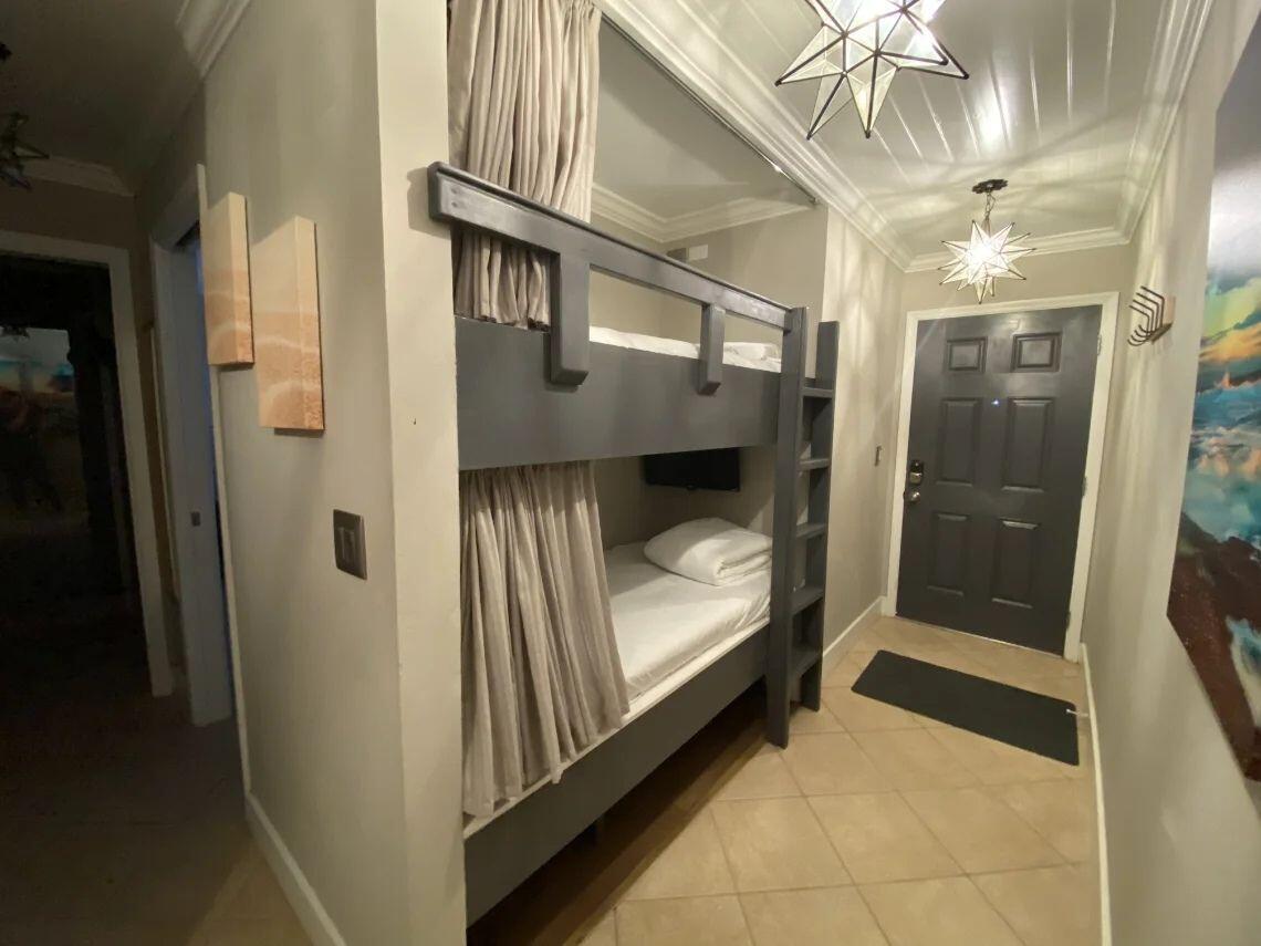 81 South Orange Street, Unit 102 Inlet Beach, FL 32461 - Photo 13 of 24 Hallway/Twin Bunk Bed
