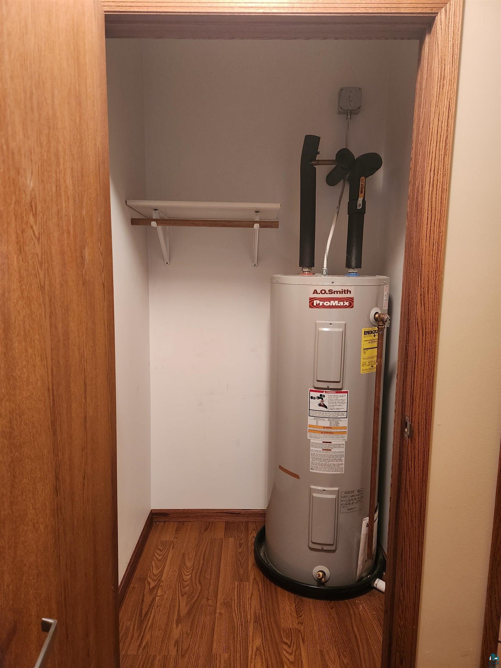 35 2nd Street, Unit 14 Proctor, MN 55810 - Photo 27 of 27 Entry Closet and water heater