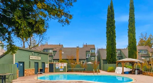 a view of a city with tall buildings