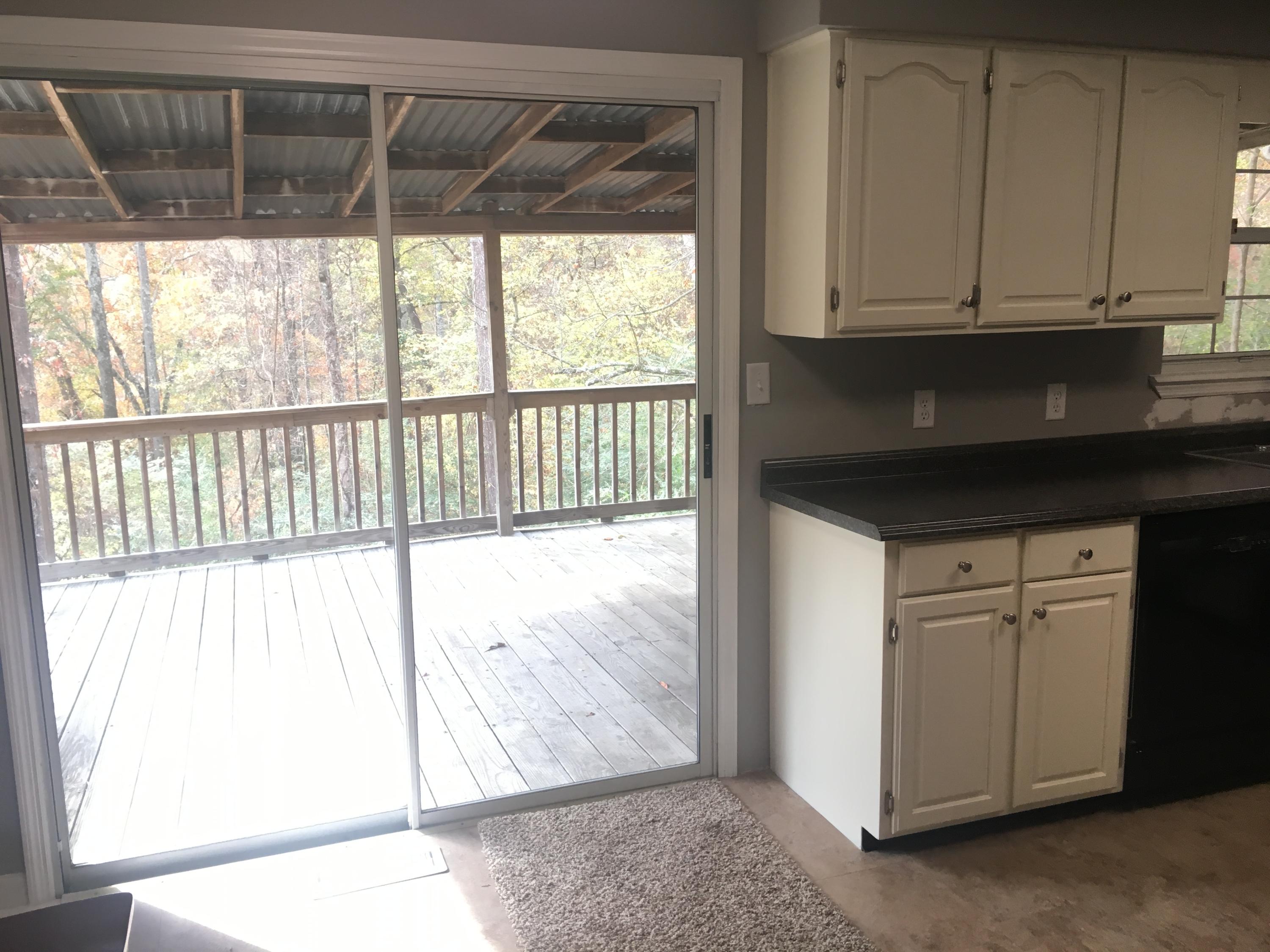 1044 Hill Crest Road Hixson, TN 37343 - Photo 4 of 19 Kitchen to Deck