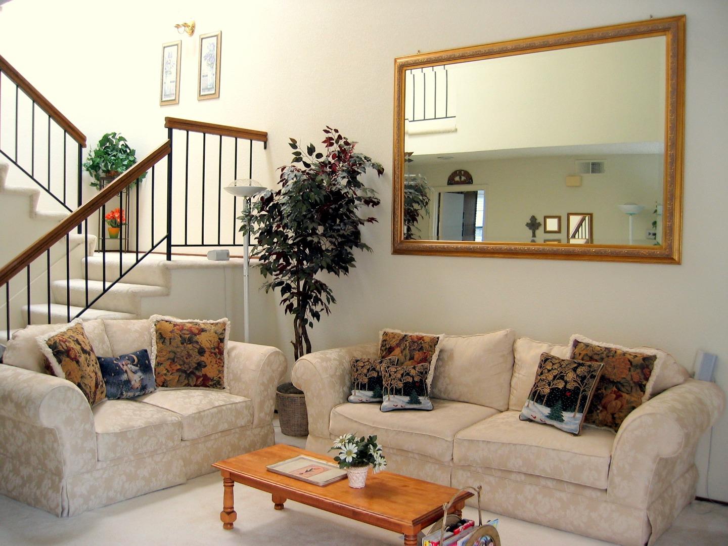 752 Superior Road Milpitas, CA 95035 - Photo 3 of 14 a living room with furniture and a potted plant