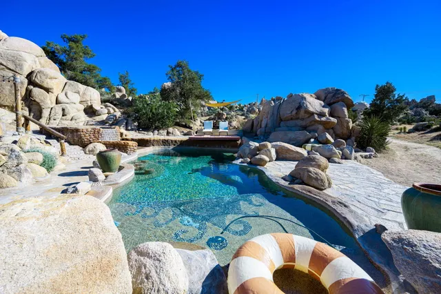 a view of a chairs in a patio