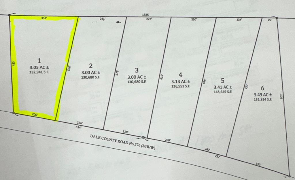 Lot 1 Dale County Road Headland, AL 36345 - Photo 1 of 1