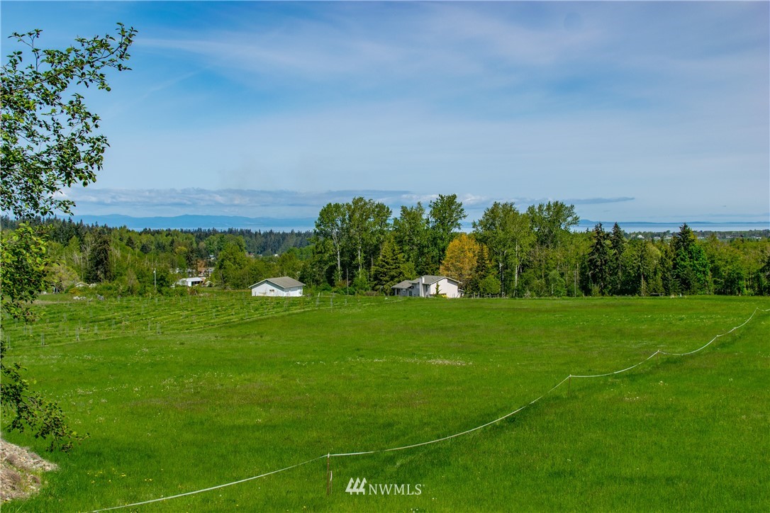 1945 Atterberry Road Sequim, WA 98382 - Photo 25 of 25 a yard with lots of green space and trees in the background