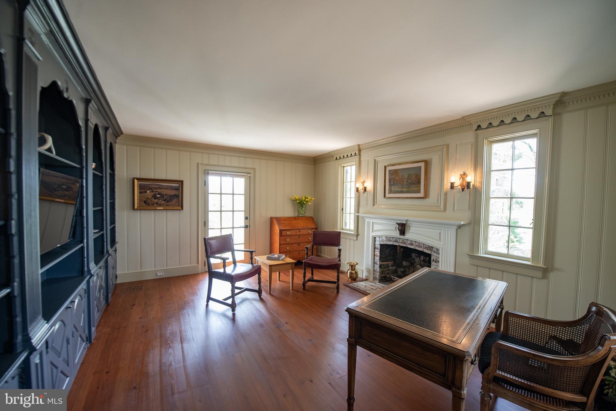 8669 Springs Road Warrenton, VA 20186 - Photo 13 of 50 Handsome Library with Fireplace