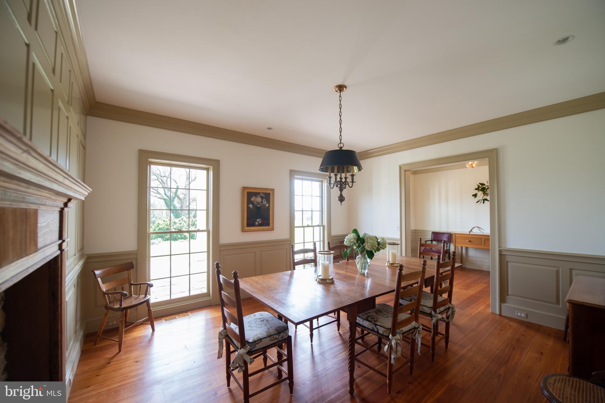 8669 Springs Road Warrenton, VA 20186 - Photo 10 of 50 Formal Dining Room with Fireplace